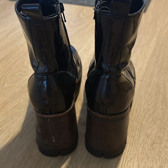 Jeffrey Campbell Chunky Sidezip platform boots - Picture 3 of 5